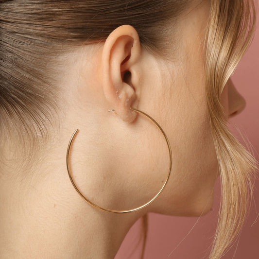 Beatriz Gold Hoops