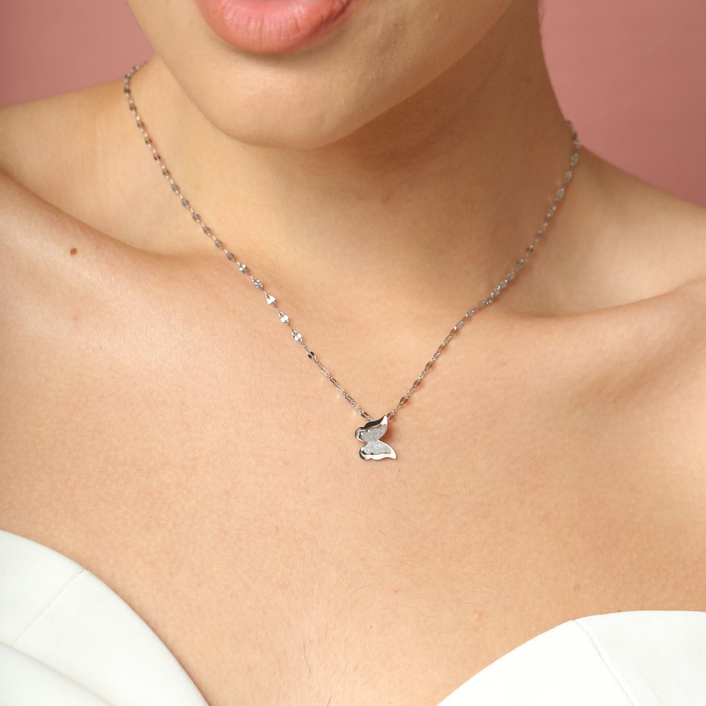 Corda Silver Necklace