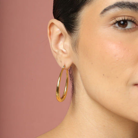 Oval Hoops