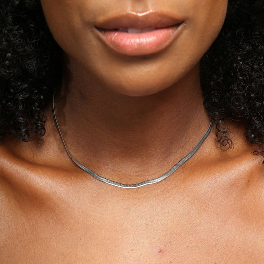 Silver Aria Chain Necklace