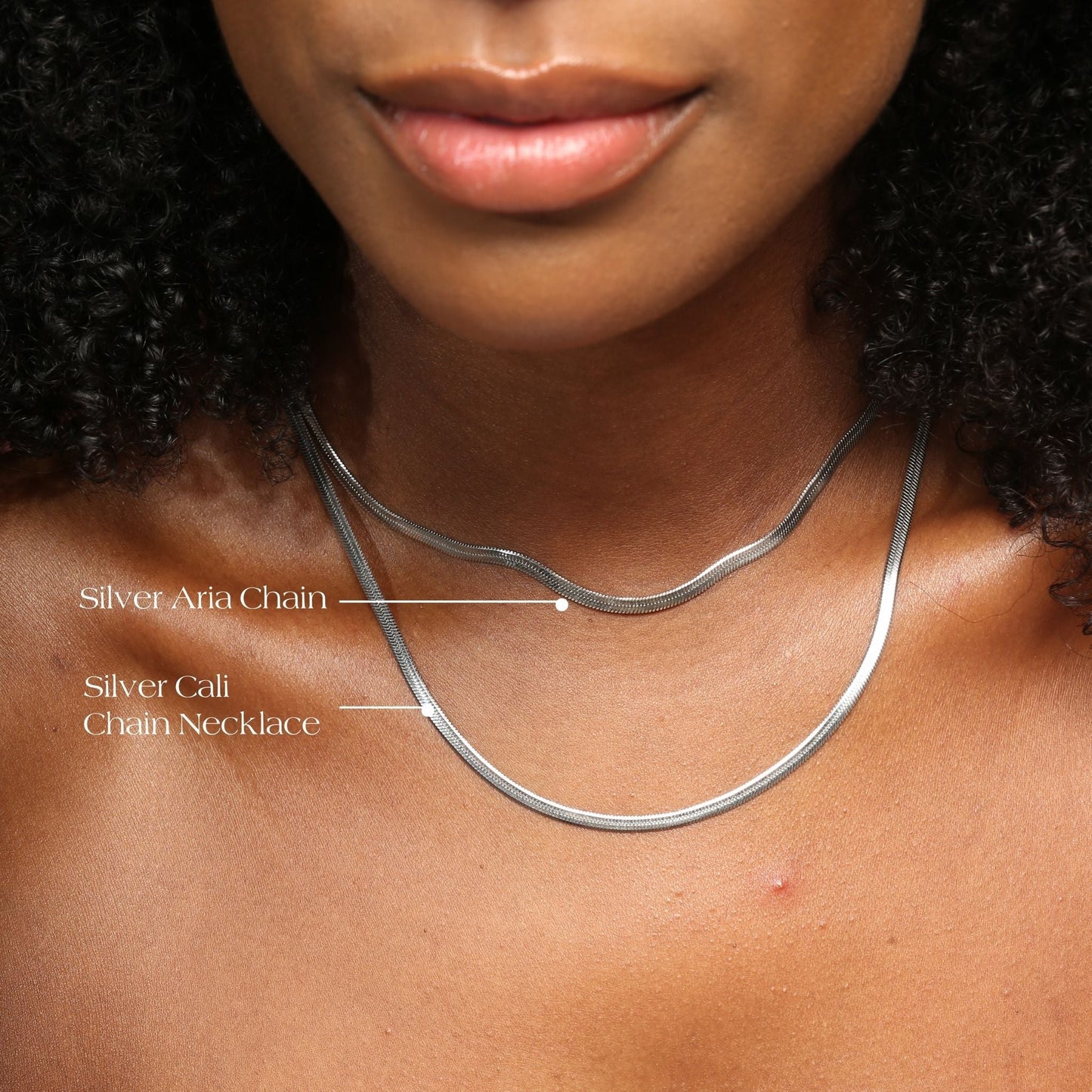 Silver Aria Chain Necklace