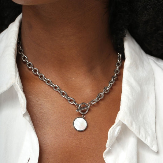 Silver Cassia Necklace