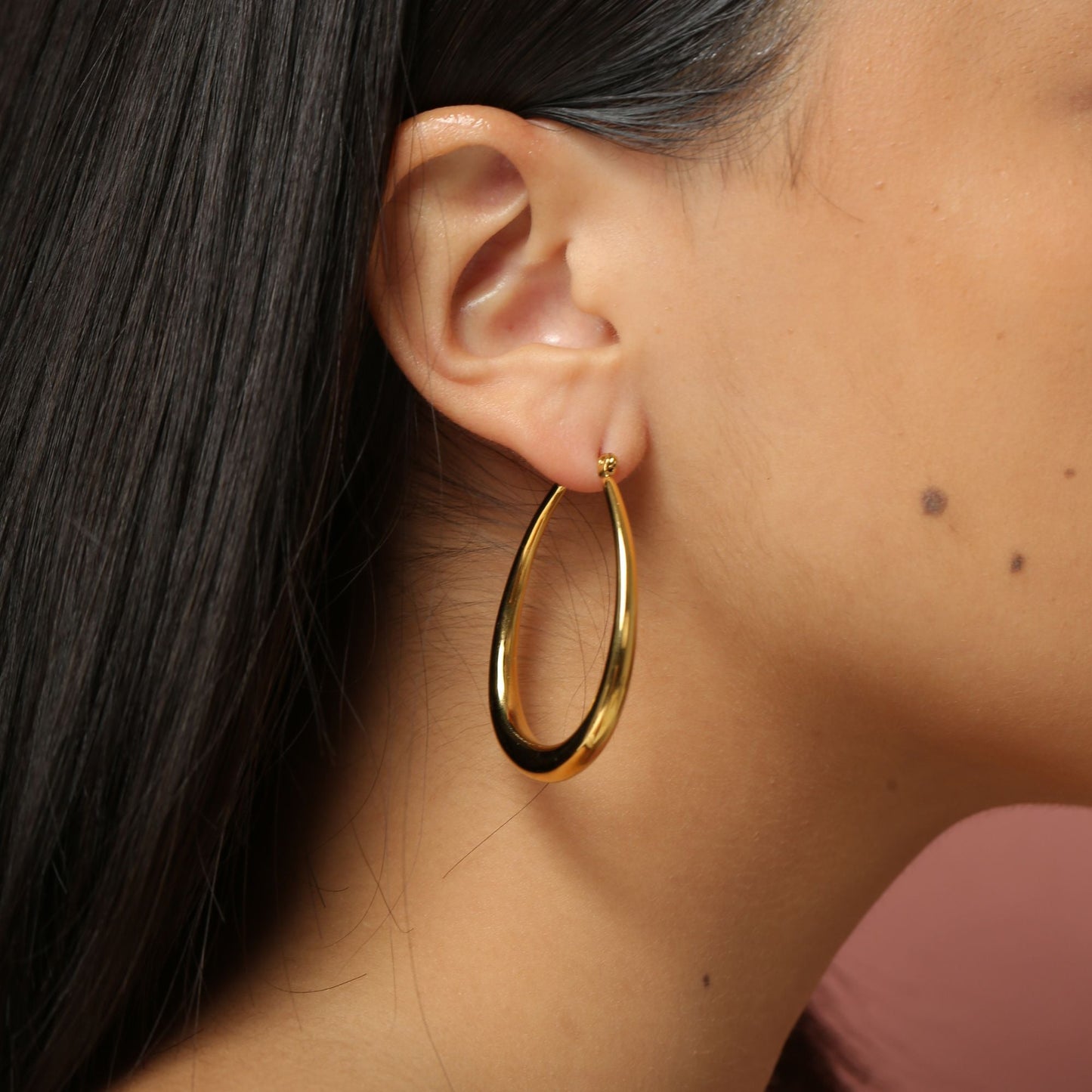 Oval Hoops