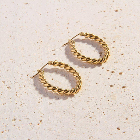 Oval Mia Hoops