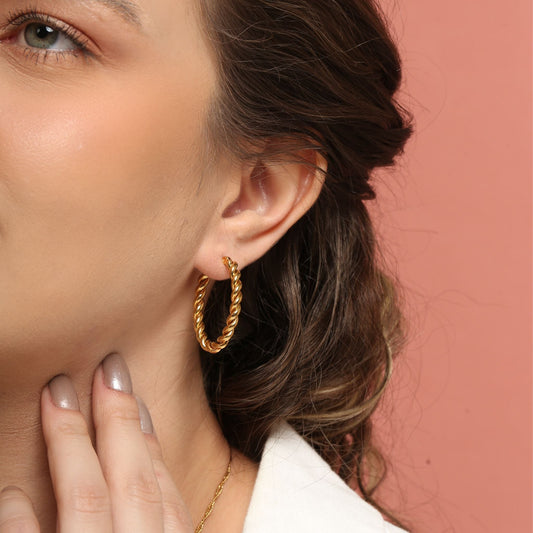 Oval Mia Hoops