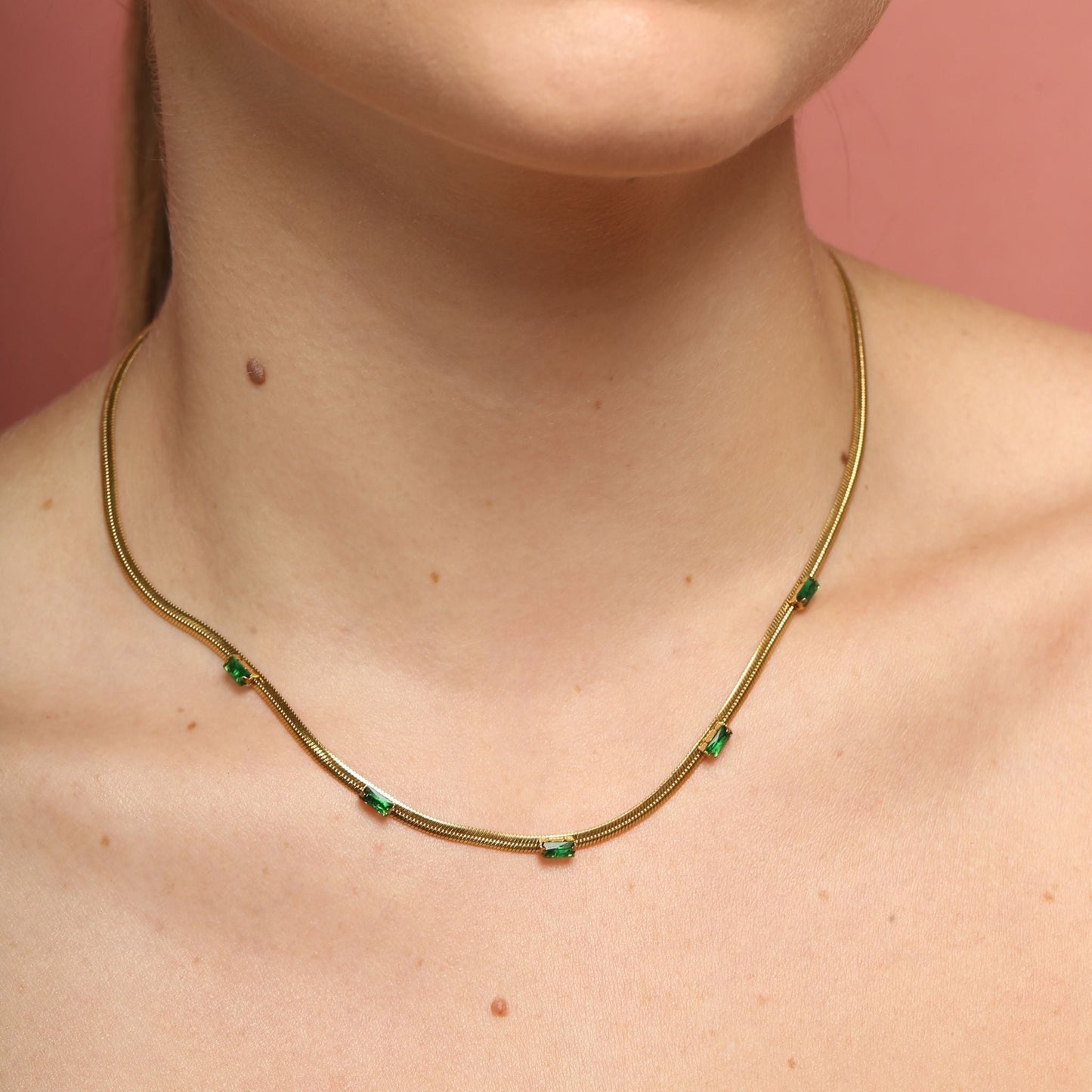 Vert Aria Chain Necklace